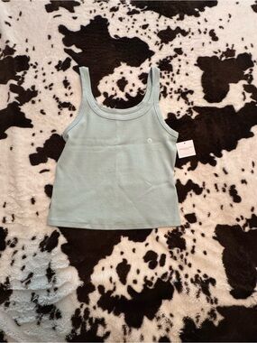 American Eagle Outfitters pastel turquoise  Tank Top